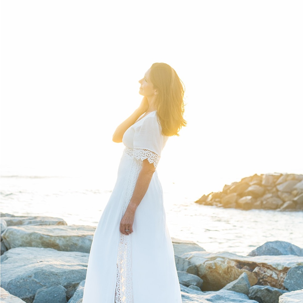 Lulu's White Lace Maxi Dress - Picture 10 of 11